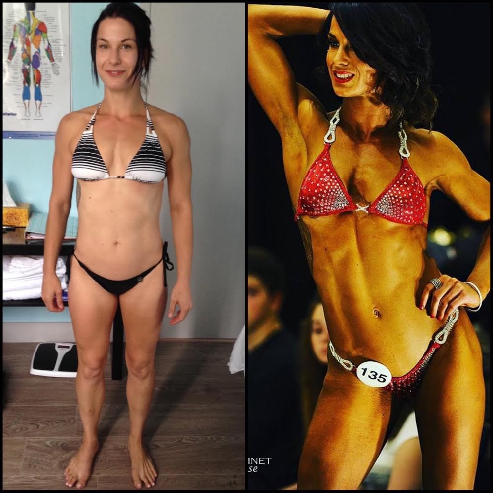Client transformation — female weight loss